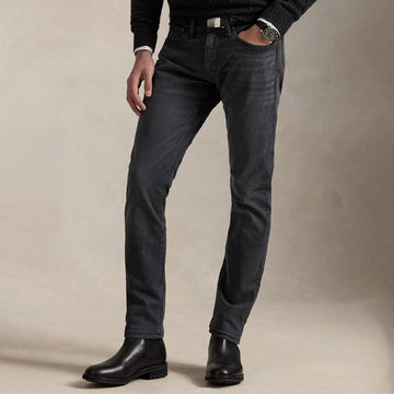 Polo Ralph Lauren Sullivan Slim Polo Pony Stretch Jean Mechanic Grey - Parasol Store