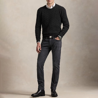 Polo Ralph Lauren Sullivan Slim Polo Pony Stretch Jean Mechanic Grey - Parasol Store