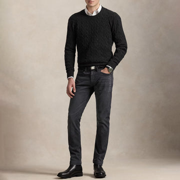 Polo Ralph Lauren Sullivan Slim Polo Pony Stretch Jean Mechanic Grey - Parasol Store