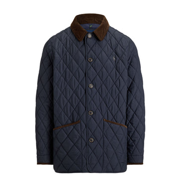 Polo Ralph Lauren The Beacon Quilted Barn Coat College Navy