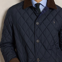 Polo Ralph Lauren The Beacon Quilted Barn Coat College Navy