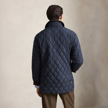 Polo Ralph Lauren The Beacon Quilted Barn Coat College Navy