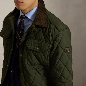 Polo Ralph Lauren The Beaton Quilted Jacket Company Olive