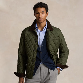 Polo Ralph Lauren The Beaton Quilted Jacket Company Olive - Parasol Store
