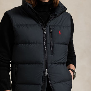 Polo Ralph Lauren The Gorham Down Vest Polo Black - Parasol Store