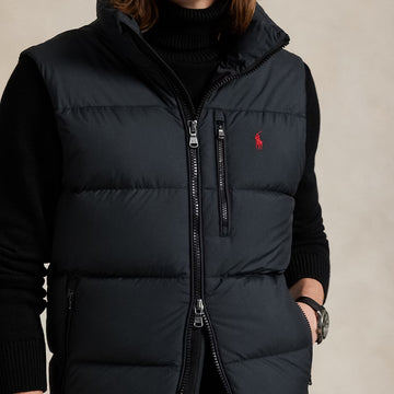 Polo Ralph Lauren The Gorham Down Vest Polo Black - Parasol Store