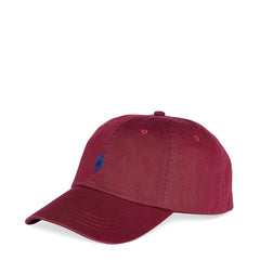 Polo Ralph Lauren The Iconic Cotton Chino Ball Cap Classic Wine - Parasol Store