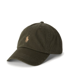 Polo Ralph Lauren The Iconic Cotton Chino Ball Cap Company Olive
