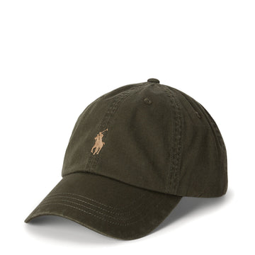 Polo Ralph Lauren The Iconic Cotton Chino Ball Cap Company Olive