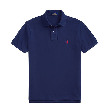Polo Ralph Lauren The Iconic Custom Slim Fit Mesh Polo Newport Navy / C3870