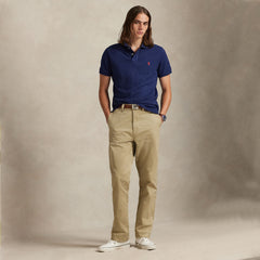 Polo Ralph Lauren The Iconic Custom Slim Fit Mesh Polo Newport Navy / C3870