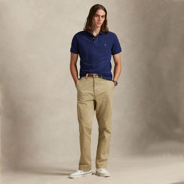 Polo Ralph Lauren The Iconic Custom Slim Fit Mesh Polo Newport Navy / C3870