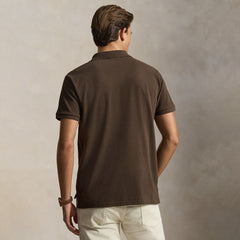Polo Ralph Lauren The Iconic Custom Slim Fit Mesh Polo Nutmeg Brown / C8663
