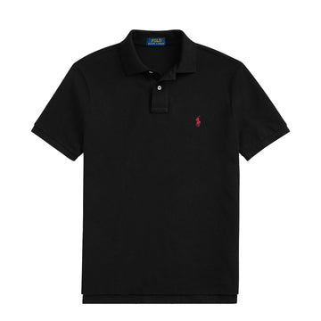 Polo Ralph Lauren The Iconic Custom Slim Fit Mesh Polo Polo Black / C3870