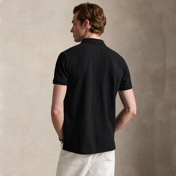 Polo Ralph Lauren The Iconic Custom Slim Fit Mesh Polo Polo Black / C3870