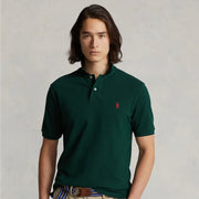 Polo Ralph Lauren The Iconic Mesh Polo Shirt College Green - Parasol Store