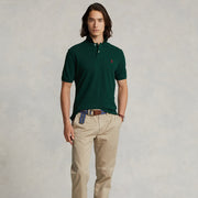 Polo Ralph Lauren The Iconic Mesh Polo Shirt College Green - Parasol Store