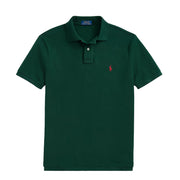 Polo Ralph Lauren The Iconic Mesh Polo Shirt College Green - Parasol Store