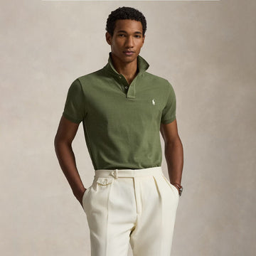 Polo Ralph Lauren The Iconic Mesh Polo Shirt Garden Trail - Parasol Store