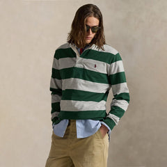 Polo Ralph Lauren The Iconic Rugby Shirt Vintage Pine / Andover Heather - Parasol Store