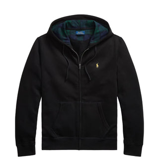 Polo Ralph Lauren The RL Fleece Full-Zip Hoodie Polo Black - Parasol Store