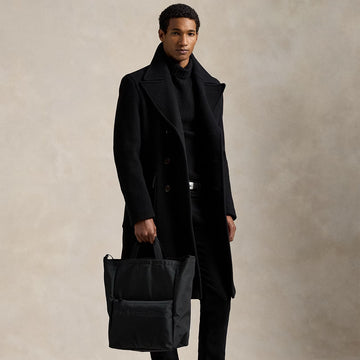 Polo Ralph Lauren Tonal Logo Tote Black