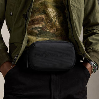 Polo Ralph Lauren Tonal Logo Waistpack Black
