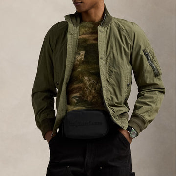 Polo Ralph Lauren Tonal Logo Waistpack Black