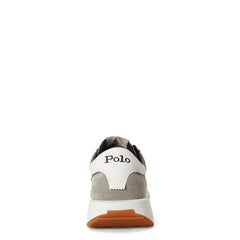 Polo Ralph Lauren Train 89 Suede Paneled Sneaker Earth Grey