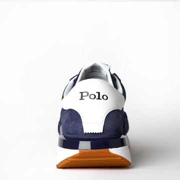 Polo Ralph Lauren Train 89 Suede / Oxford Trainer Navy / Multi PP - Parasol Store