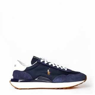 Polo Ralph Lauren Train 89 Suede / Oxford Trainer Navy / Multi PP - Parasol Store