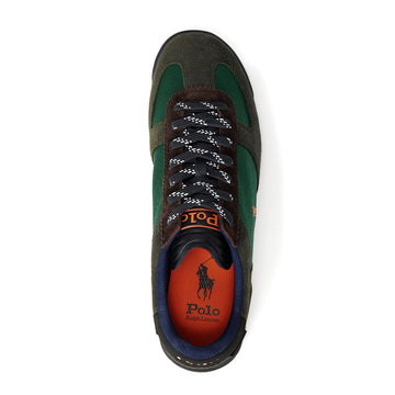 Polo Ralph Lauren Varick Suede Paneled Sneaker New Forest Multi