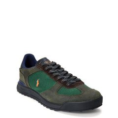 Polo Ralph Lauren Varick Suede Paneled Sneaker New Forest Multi