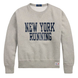 Polo Ralph Lauren Vintage Fit Fleece Graphic Sweatshirt Dark Sport Heather - Parasol Store