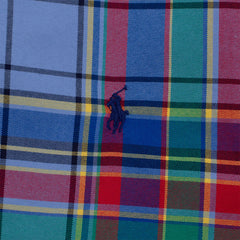 Polo Ralph Lauren Oxford Check Shirt Blue / Red Multi - Parasol Store