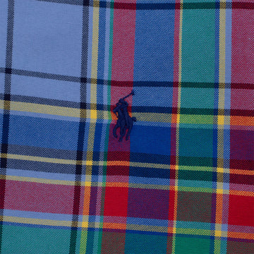 Polo Ralph Lauren Oxford Check Shirt Blue / Red Multi - Parasol Store
