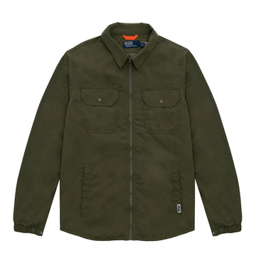 Polo Ralph Lauren Water-Repellent Shirt Jacket Dark Sage - Parasol Store