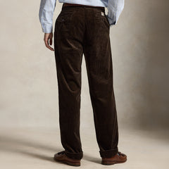 Polo Ralph Lauren Whitman Relaxed Fit Corduroy Trousers Dark Beech
