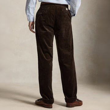 Polo Ralph Lauren Whitman Relaxed Fit Corduroy Trousers Dark Beech