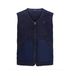 Polo Ralph Lauren Wind-Blocking Hybrid Gilet Newport Navy / Navy
