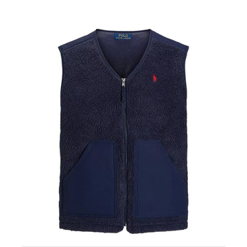 Polo Ralph Lauren Wind-Blocking Hybrid Gilet Newport Navy / Navy