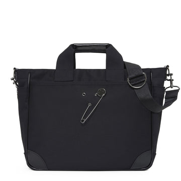Porter-Yoshida And Co Clan Tote Bag With Quilt Pin Black