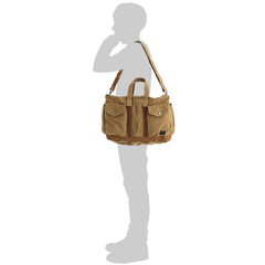 Porter-Yoshida And Co Crag 2Way Boston Bag (S) Coyote