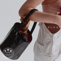 Porter-Yoshida And Co Gloss Bucket Bag Pink