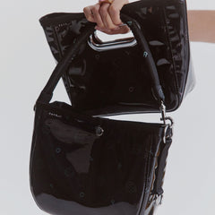 Porter-Yoshida And Co Gloss Hand Bag Pink