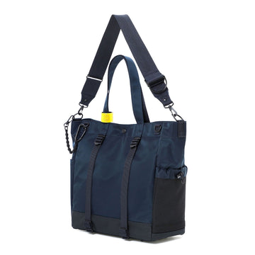 Porter-Yoshida And Co Ride 2Way Tote Bag With Bicycle Chain Navy