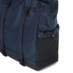 Porter-Yoshida And Co Ride 2Way Tote Bag With Bicycle Chain Navy