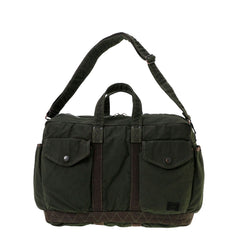 Porter-Yoshida and Co Crag 2 Way Boston Bag S Khaki