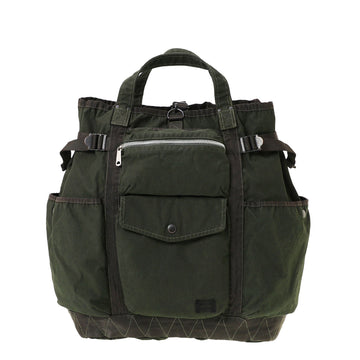 Porter-Yoshida and Co Crag 2 Way Rucksack Khaki