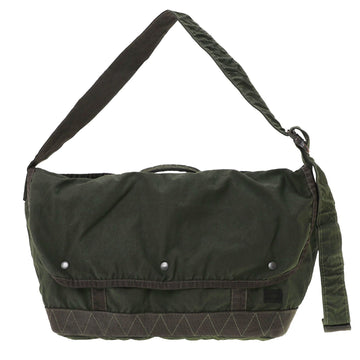 Porter-Yoshida and Co Crag Messenger Bag L Khaki
